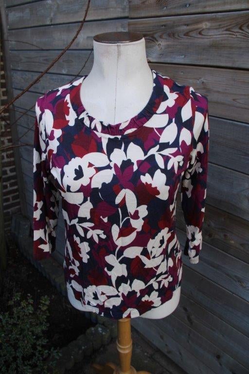 Tuniek wijnrood/ fuschia Habella mt M Vaste prijs, Maat 38/40 (M), Zo goed als nieuw, Rood, Verzenden