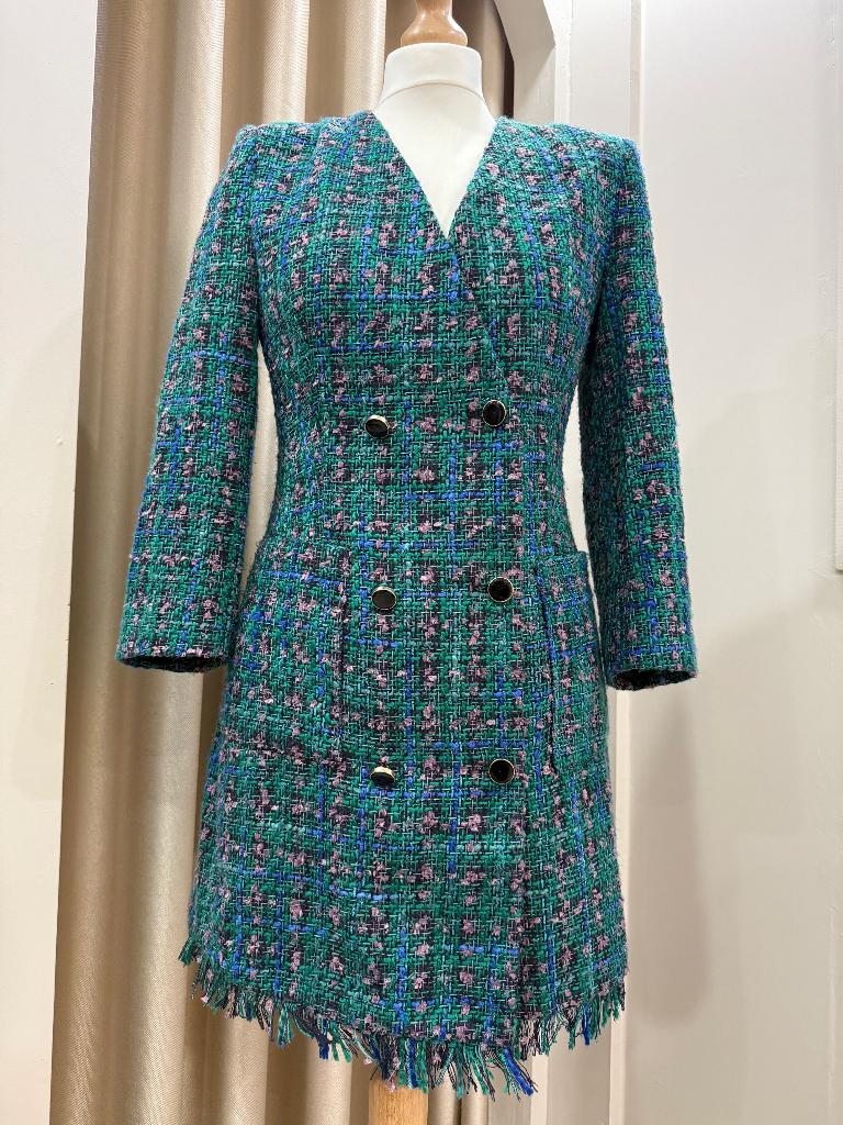 Tweed blazer Zara maat S zo goed als nieuw, Kleding | Dames, Overige kleuren, Zara, Ophalen of Verzenden, Zo goed als nieuw