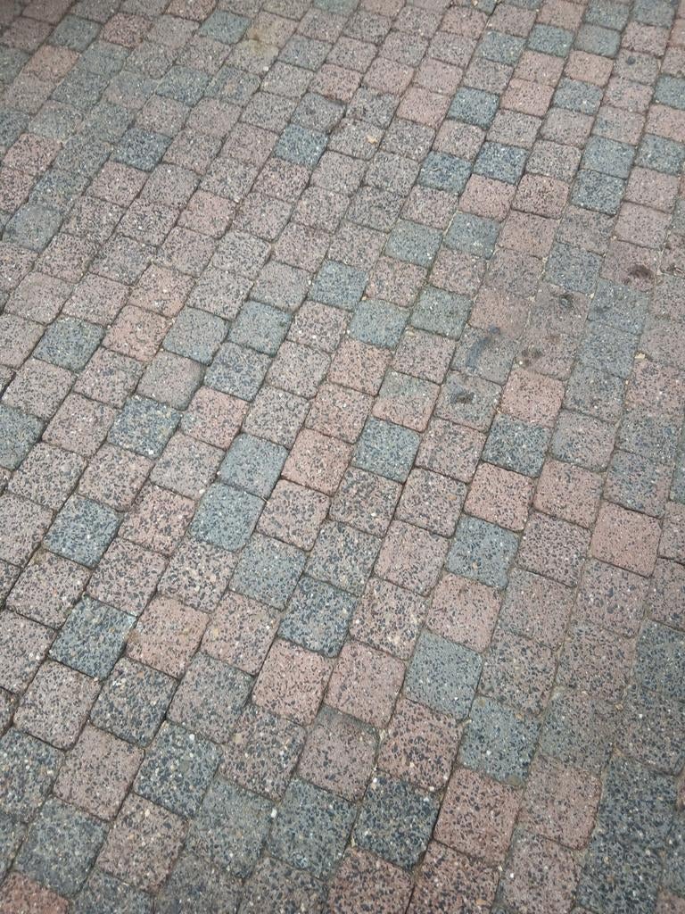 Sierbestrating 48m2, Ophalen of Verzenden, Gebruikt, Beton, Klinkers