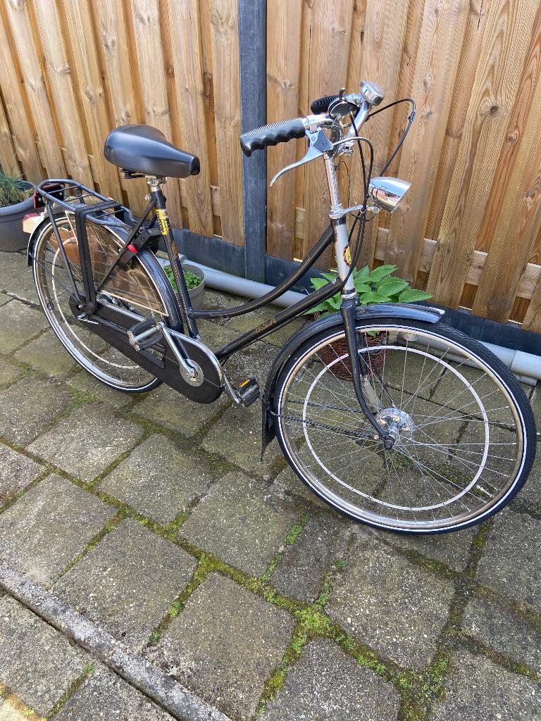 Vintage damesfiets bsa, Gebruikt, Versnellingen, 56 cm of meer, Ophalen