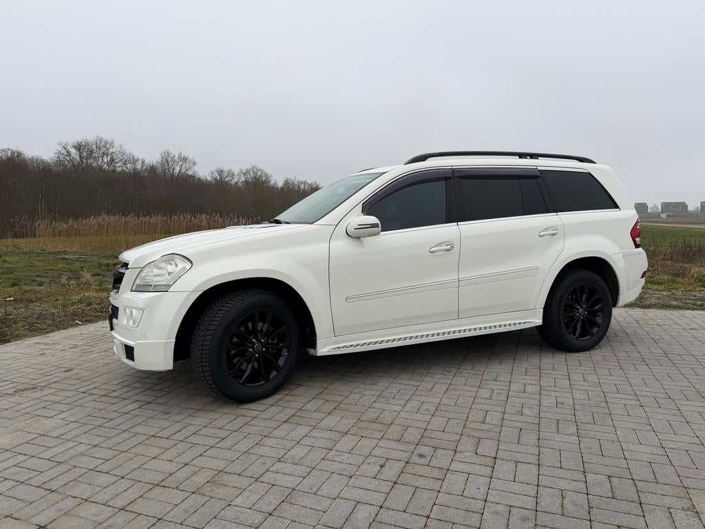 Mercedes GL550 V8 Brabus | Youngtimer | BTW Auto | 115K km, Auto's, 7 stoelen, Wit, 388 pk, Particulier