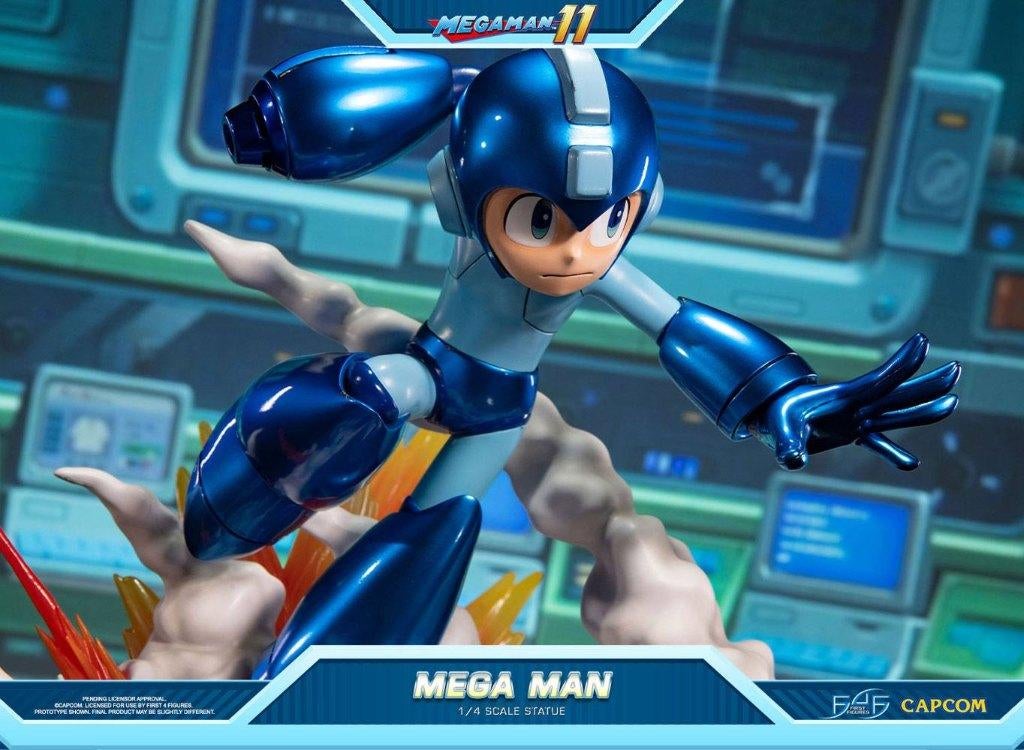 First4Figures Mega Man 11 Statue, Ophalen of Verzenden, Nieuw, Overige typen