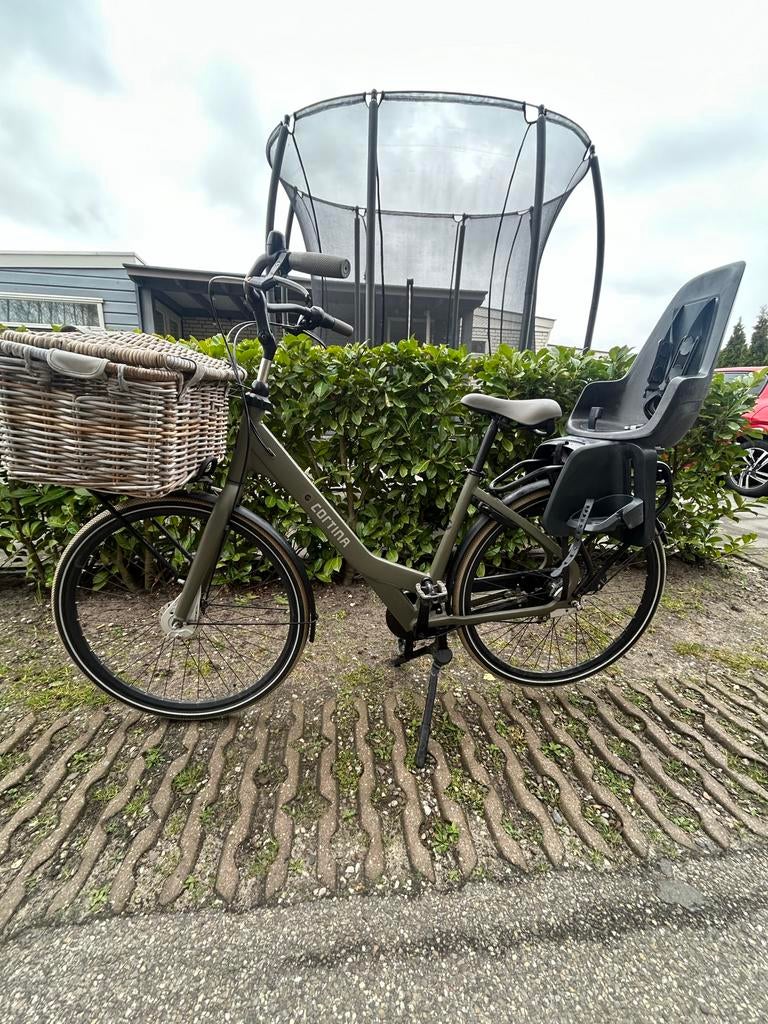 Cortina Common Family fiets inclusief zitjes  (optioneel), 53 tot 56 cm, Versnellingen, Zo goed als nieuw, Ophalen
