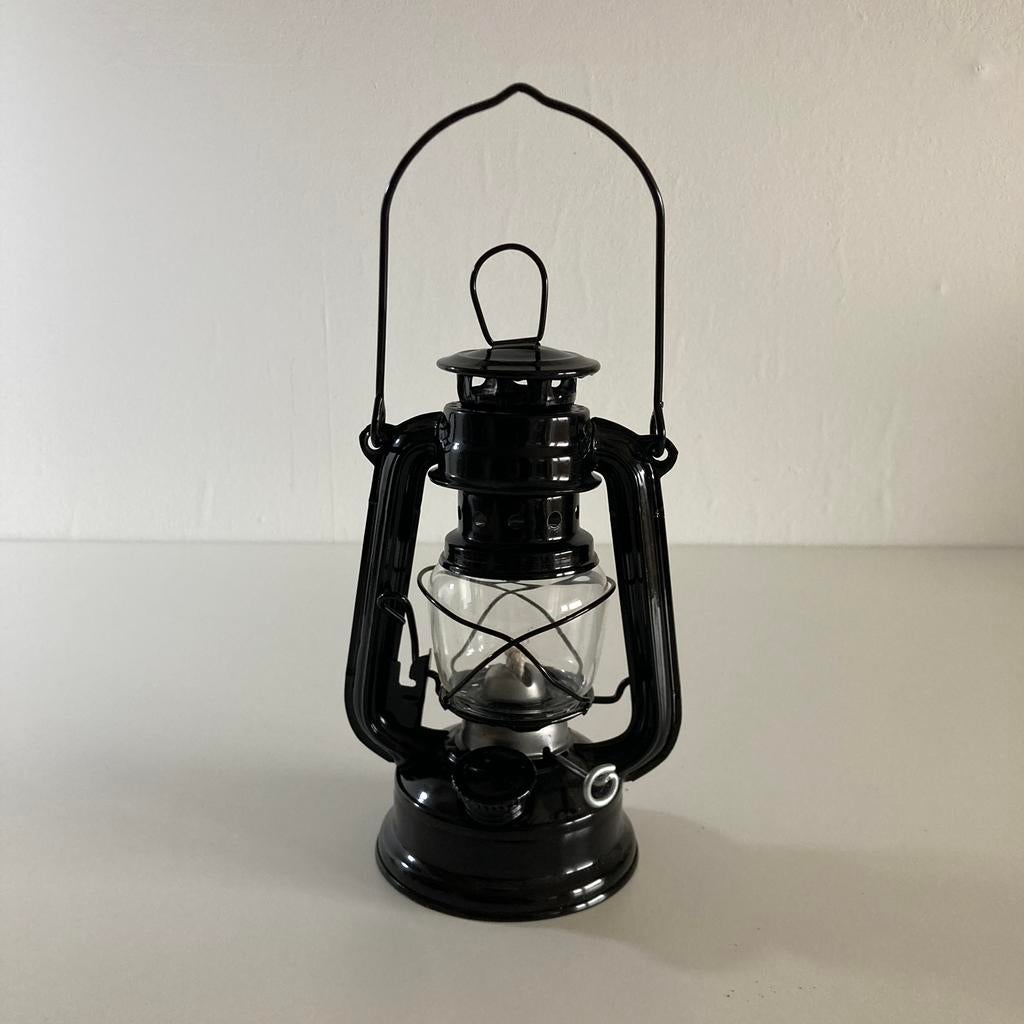 Lantaarn Stormlantaarn Stormlamp, Ophalen of Verzenden, Zo goed als nieuw, Glas, Minder dan 50 cm