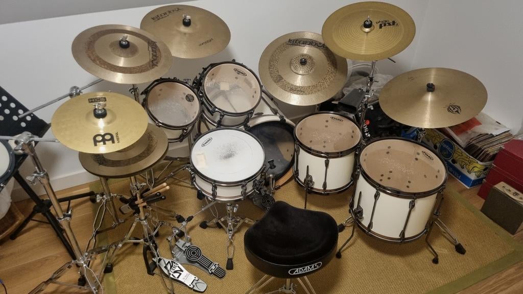 Tama Superstar Hyperdrive 6 delig drumstel, Muziek en Instrumenten, Ophalen, Zo goed als nieuw, Tama