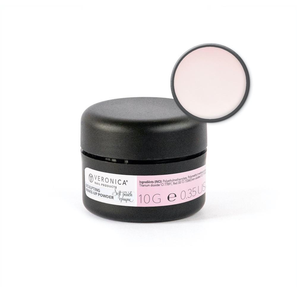 2+1 Gratis - Sculpting Make up acryl poeder - Peach Opaque, Verzenden, Nieuw, Overige kleuren, Handen en Nagels