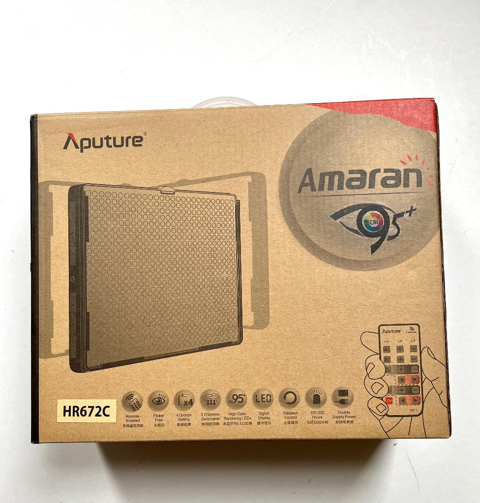 video licht Amaran Aputure HGR672C, Ophalen of Verzenden, Zo goed als nieuw, Overige merken