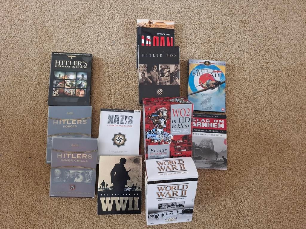 Complete collectie WO 2 documentaires, Alle leeftijden, Ophalen of Verzenden, Zo goed als nieuw, Natuur