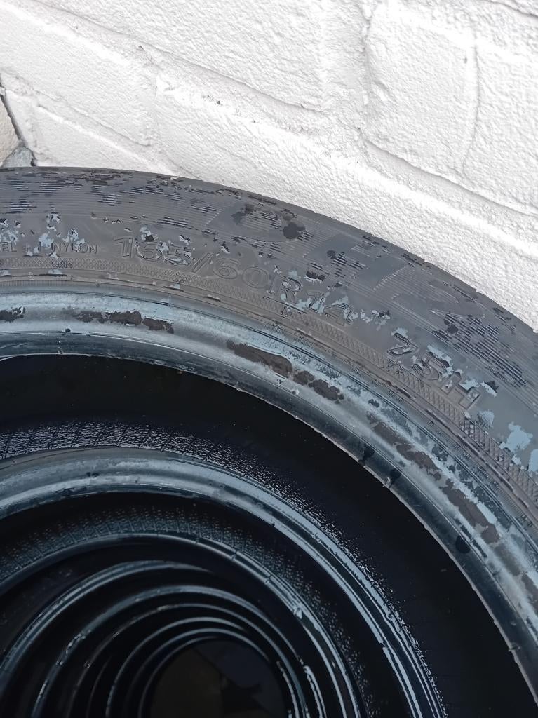 2x 165/60R14 Delinte DH2 zomerbanden, Ophalen, Gebruikt