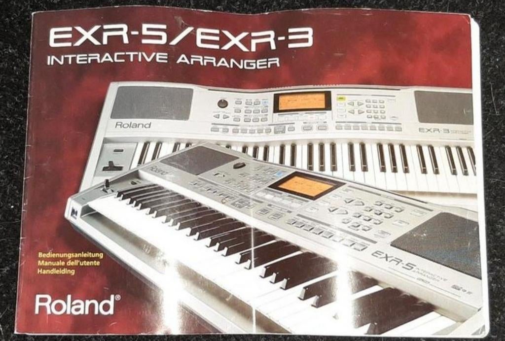 Roland EXR-5 Keyboard met handleiding en accessoires, Muziek en Instrumenten, Keyboards, Ophalen of Verzenden, Zo goed als nieuw