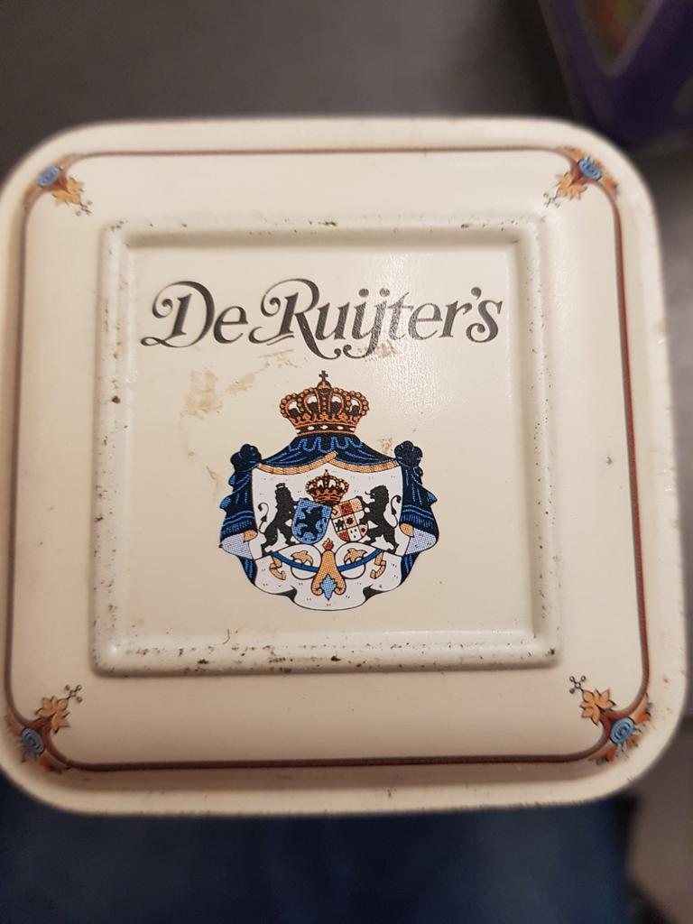 De ruijter blik chocolade hagelslag, Ophalen of Verzenden, Gebruikt, Overige