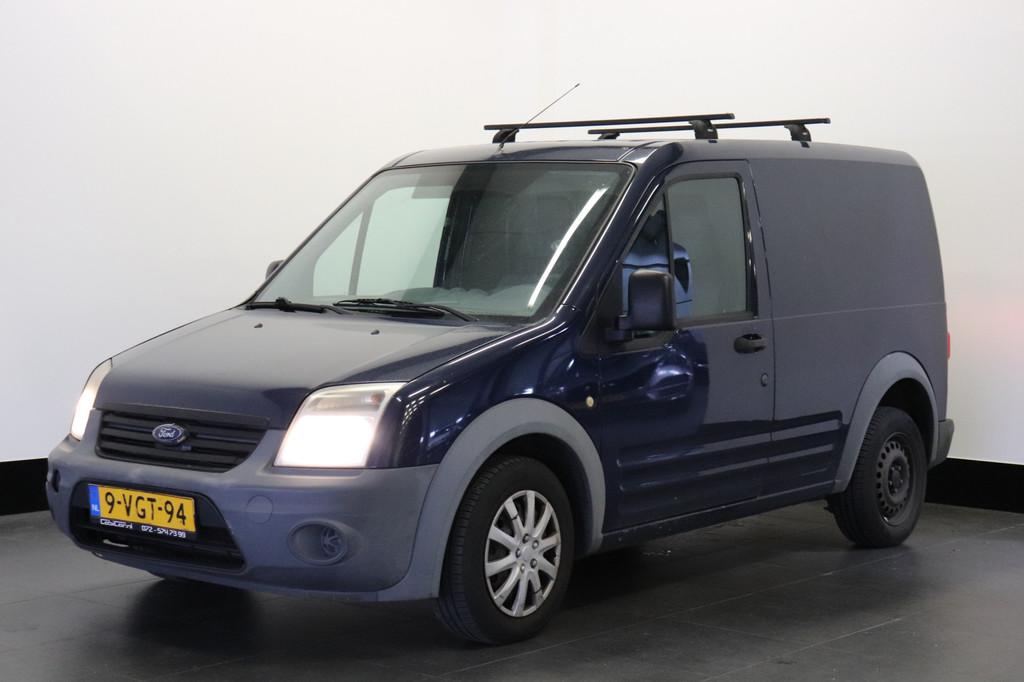 Ford Transit Connect 1.8 TDCi - Dakdragers - € 1250.- Marg, Voorwielaandrijving, Gebruikt, 4 cilinders, Blauw