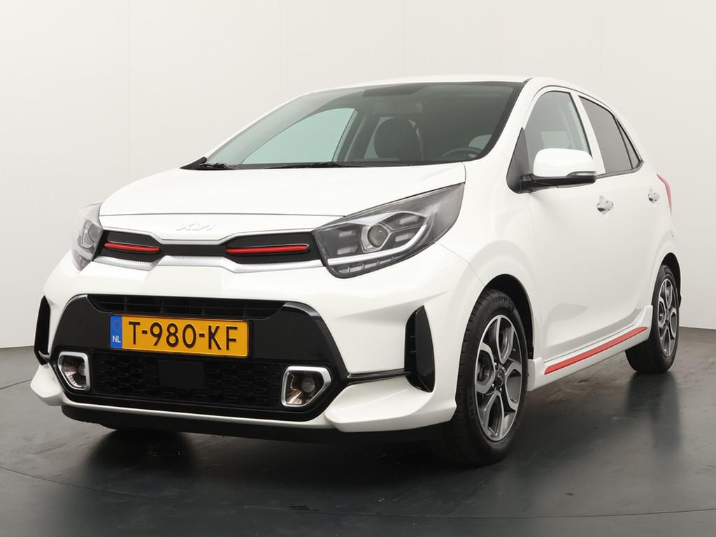 Kia Picanto 1.0 DPi GT-Line Apple Carplay/Android Auto - Cru, Auto's, Voorwielaandrijving, 12 maanden, Gebruikt, 4 stoelen
