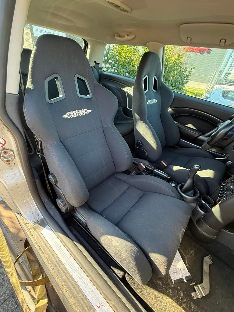Mini R5X Sparco Demon JCW John Cooper Works kuipstoelen, Auto-onderdelen, Interieur en Bekleding, Ophalen, Mini