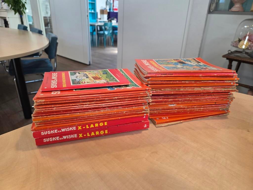 50 + Suske en Wiske partij, Ophalen, Gelezen, Stripboeken