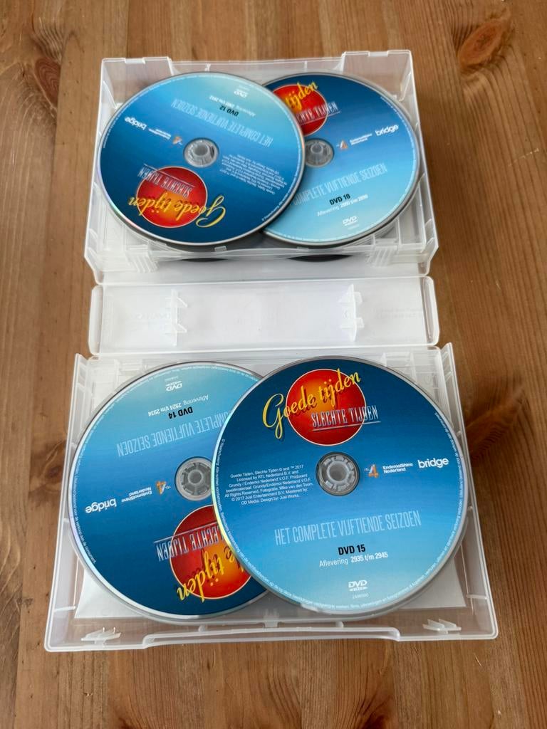Goede Tijden Slechte Tijden complete Seizoen 15 gtst dvd, Gebruikt, Verzenden, Boxset, Drama