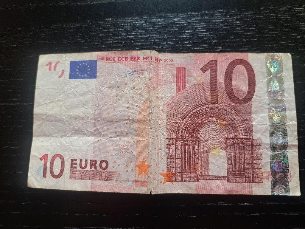 2002 Frankrijk 10 euro 1e serie Duisenberg code L014, Postzegels en Munten, Bankbiljetten | Europa | Eurobiljetten, Los biljet