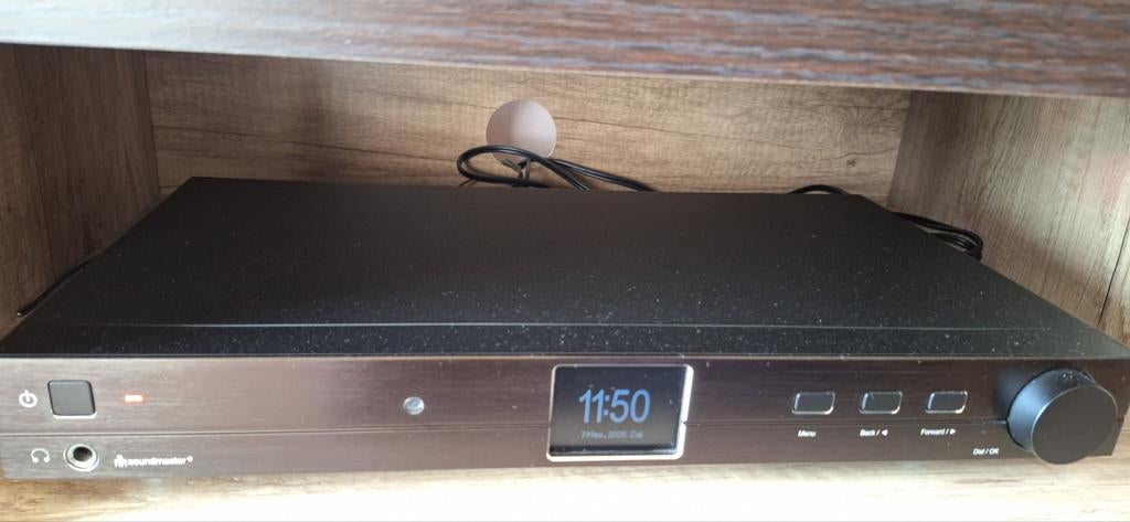 SOUNDMASTER DAB/ FM/NTERNETRADIO + YAMAHA AS201 VERST, Ophalen of Verzenden, Gebruikt, Overige merken