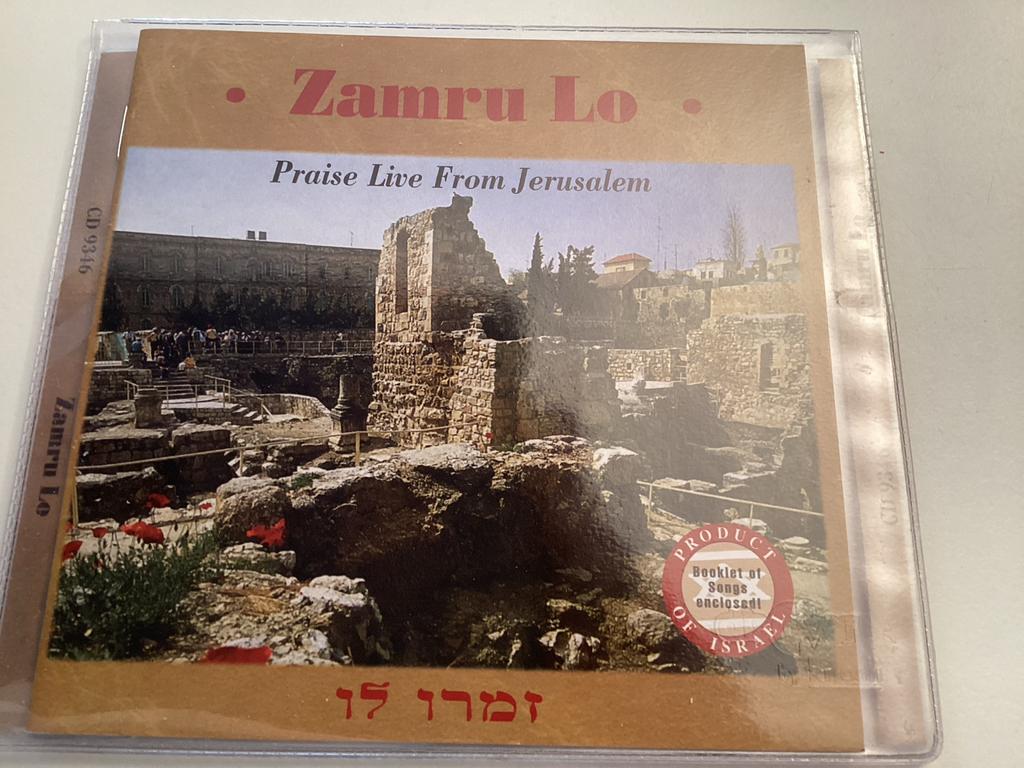 Zamru Lo - Praise Live From Jerusalem CD, Ophalen of Verzenden, Gebruikt, Gospel