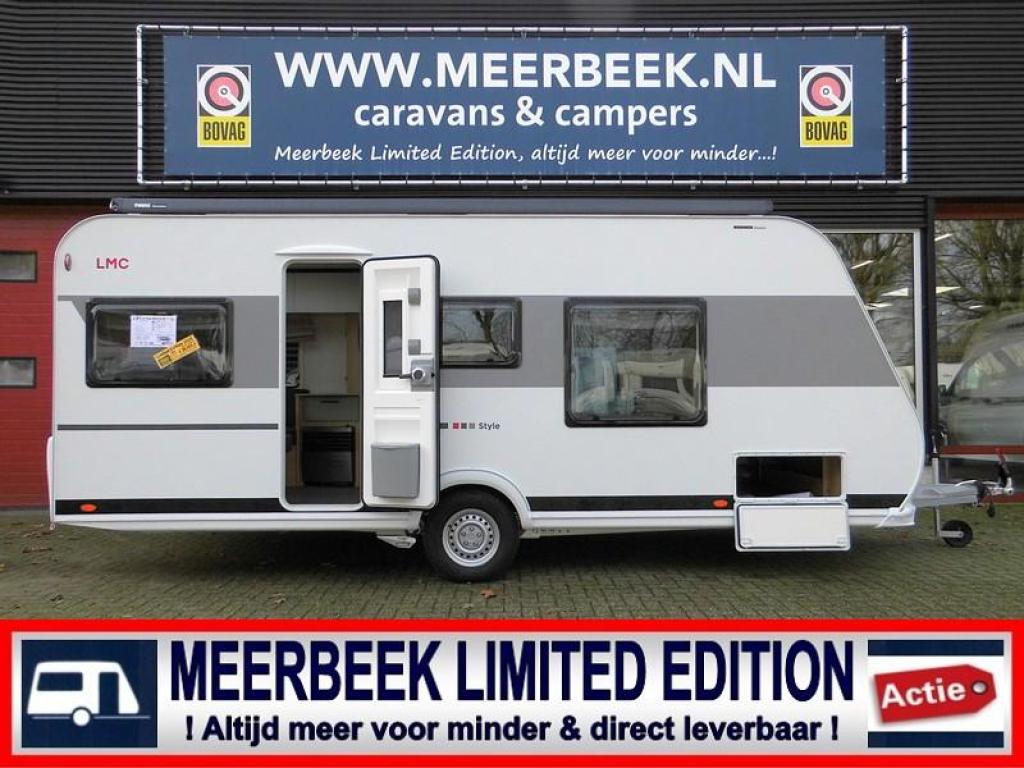 LMC Style 450 D 4264,= KORTING +THULE +MOVER +AIRCO !, Caravans en Kamperen, Standaardzit, Schokbreker, 6 tot 7 meter, Overige typen