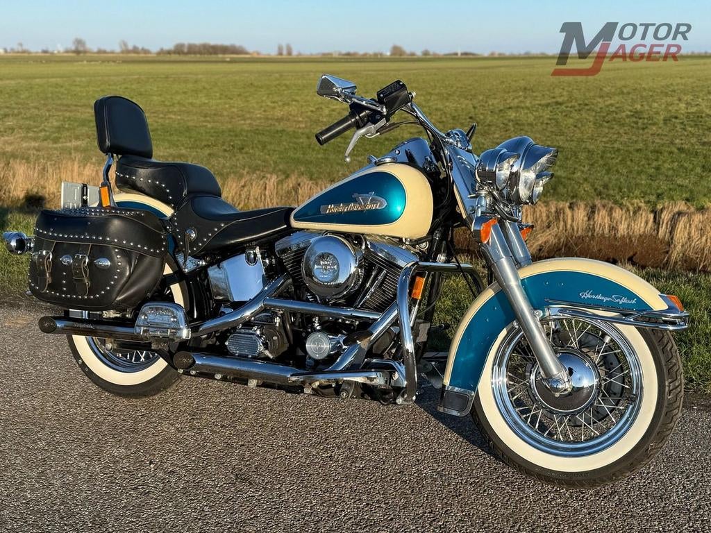 HARLEY DAVIDSON HERTIGE SOFTTAIL CLASSIC FLSTC - Uniek!, 2 cilinders, HARLEY-DAVIDSON, Bedrijf, Onbekend