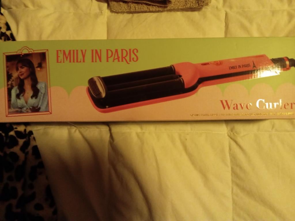 Wave curler van emily in paris NIEUW, Ophalen, Nieuw, Krultang of Stijltang