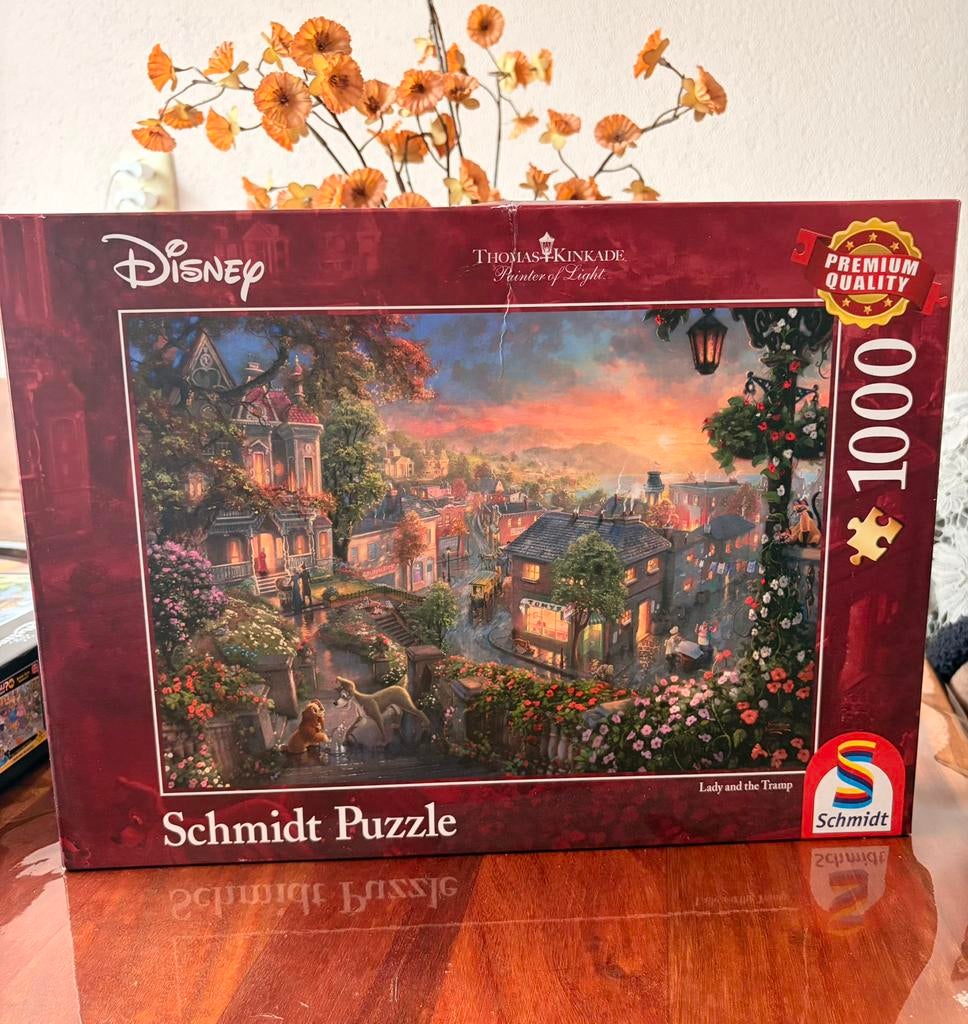 Disney puzzels 1000 stukjes, Ophalen, 500 t/m 1500 stukjes, Zo goed als nieuw