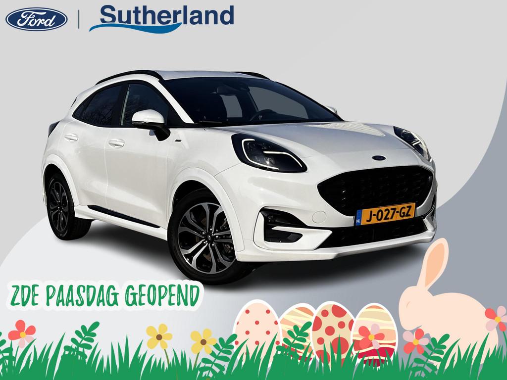 Ford Puma 1.0 EcoBoost Hybrid ST-Line | Winterpack | LED kop, Voorwielaandrijving, Wit, Origineel Nederlands, 3 cilinders