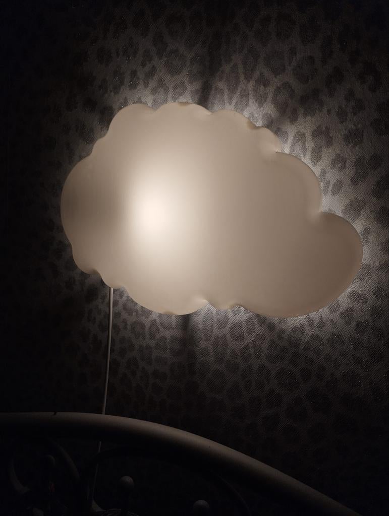 Ikea Wolkenkamp wandlamp - perfect voor kinderkamer, Ophalen of Verzenden, Gebruikt, Kindvriendelijk, Speels, Modern