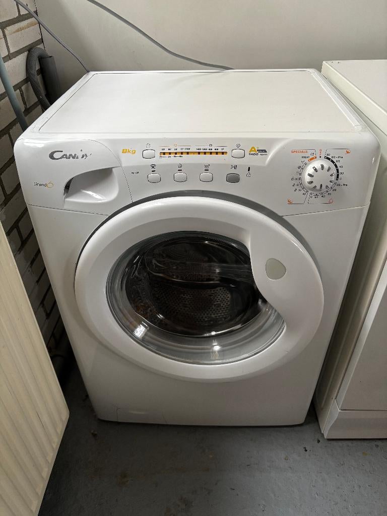 CANDY Wasmachine GO 148 8KG, Ophalen, Gebruikt, Voorlader, 85 tot 90 cm