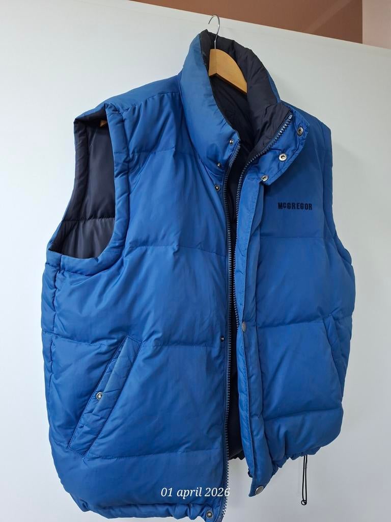 Omkeerbaar McGregor Bodywarmer - 2 Kleuren, Kleding | Heren, Bodywarmers, Gedragen, Overige maten, Blauw, Ophalen of Verzenden