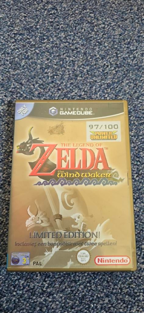 Zelda The Wind Waker GameCube Limited Edition, Spelcomputers en Games, Games | Nintendo GameCube, Avontuur en Actie, 1 speler