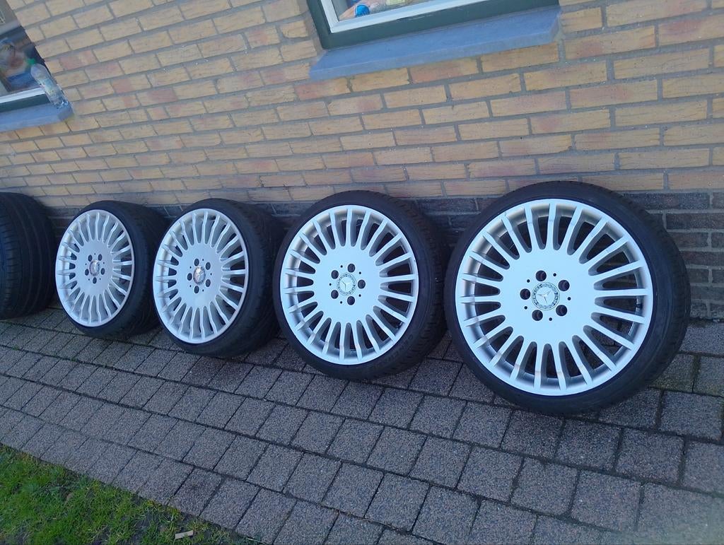 19 inch originele Mercedes S Klasse w221 velgen, Auto-onderdelen, Banden en Velgen, Ophalen, 19 inch, Zomerbanden, Velg(en)