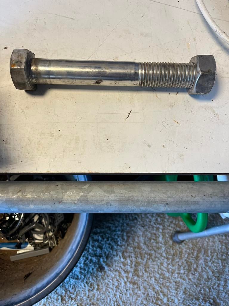 Rvs bouten m 30, Ophalen, 250 mm of meer, Zo goed als nieuw, Rvs