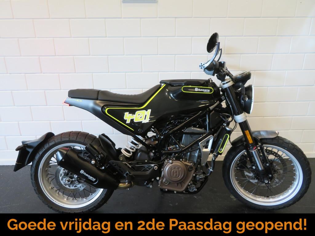 Husqvarna SVARTPILEN 401 (bj 2018), Motoren, Motoren | Husqvarna, Bedrijf, 373 cc, 12 t/m 35 kW, Naked bike