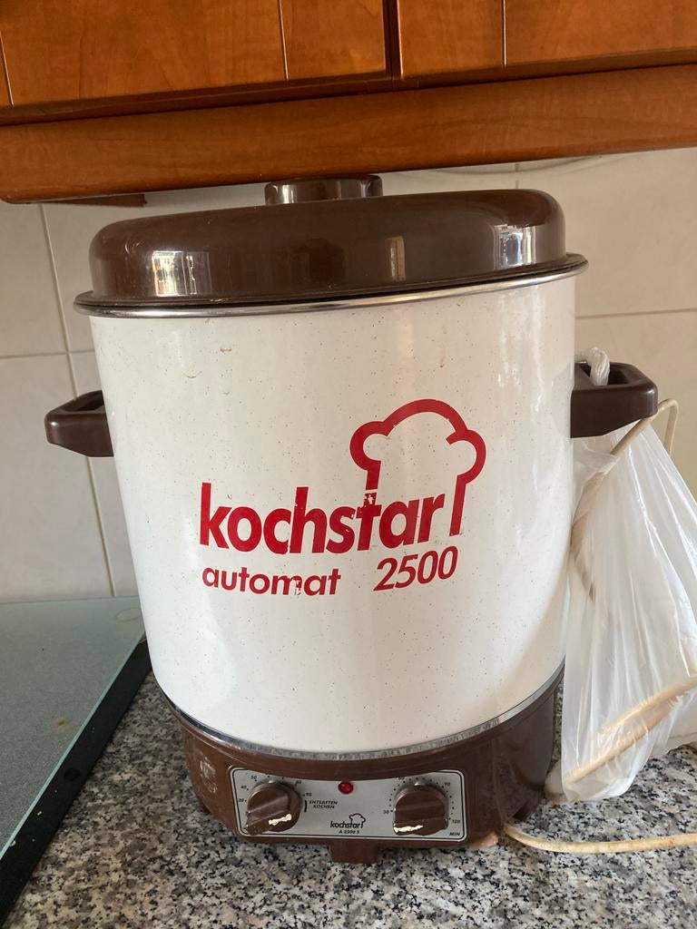 Kochstar automat 2500 wekketel met wek-potten, Ophalen, Gebruikt