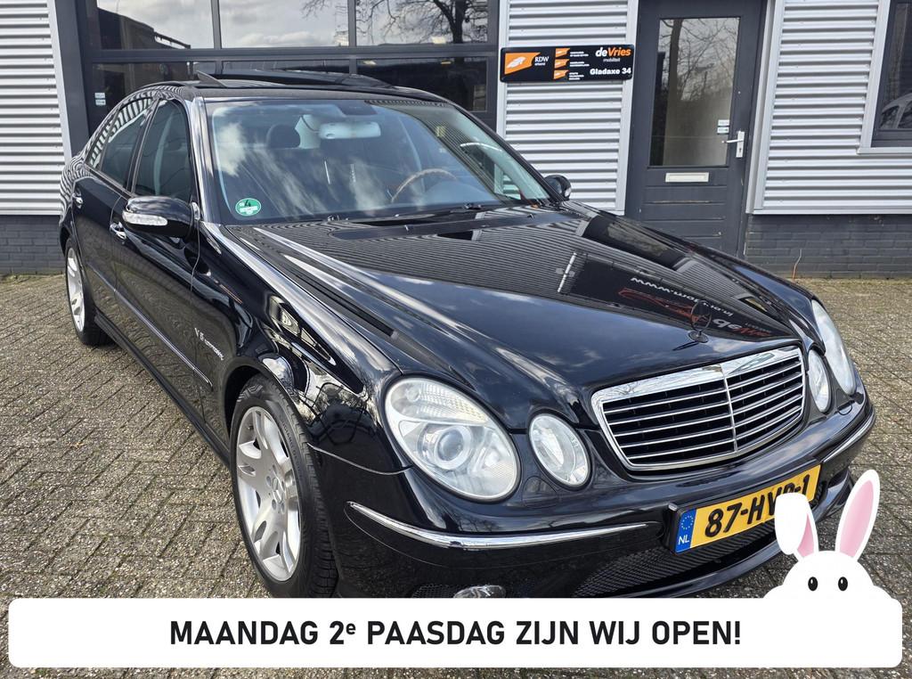 Mercedes-Benz E-klasse 500 V8 Avantgarde *AMG-AUT-LUCHT*, Automaat, 1693 kg, Achterwielaandrijving, Gebruikt