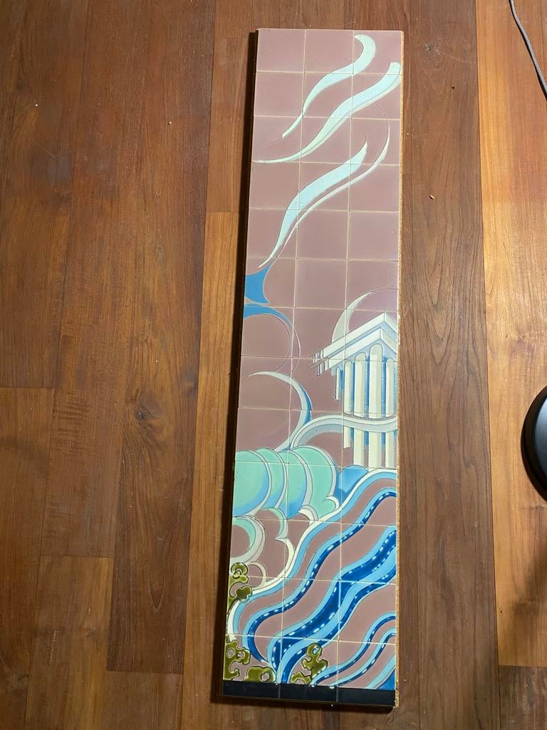 verzameling Art Nouveau tegels, Antiek en Kunst, Ophalen of Verzenden