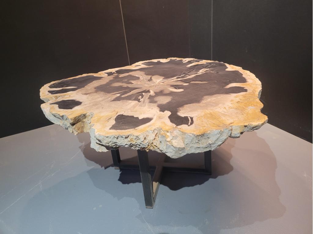 Unieke salon of bijzettafel van VERSTEEND HOUT, Huis en Inrichting, Tafels | Salontafels, Overige materialen, Niet ingevuld, Nieuw