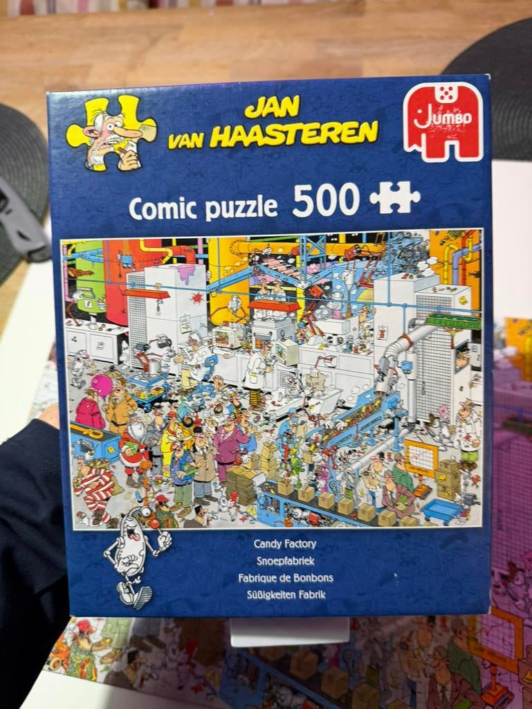 Jan van haasreren 500 st snoepfabriek, Ophalen of Verzenden, 500 t/m 1500 stukjes, Nieuw