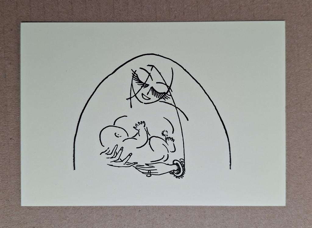 Kees van Dongen - illustratie voor 1001 Nacht, 1918, Verzamelen, Ophalen of Verzenden, 1980 tot heden, Ongelopen, Overige thema's