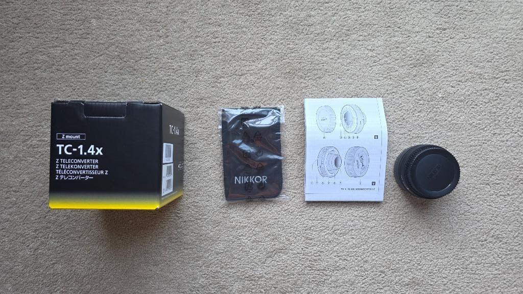 Nikon Z Teleconverter TC-1.4x, Ophalen of Verzenden, Zo goed als nieuw, Telelens