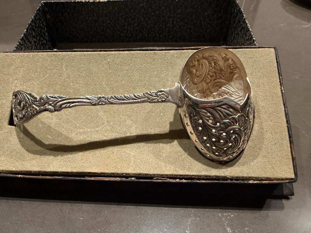 Zilveren theezeefp Gero Zilvium, Ophalen of Verzenden