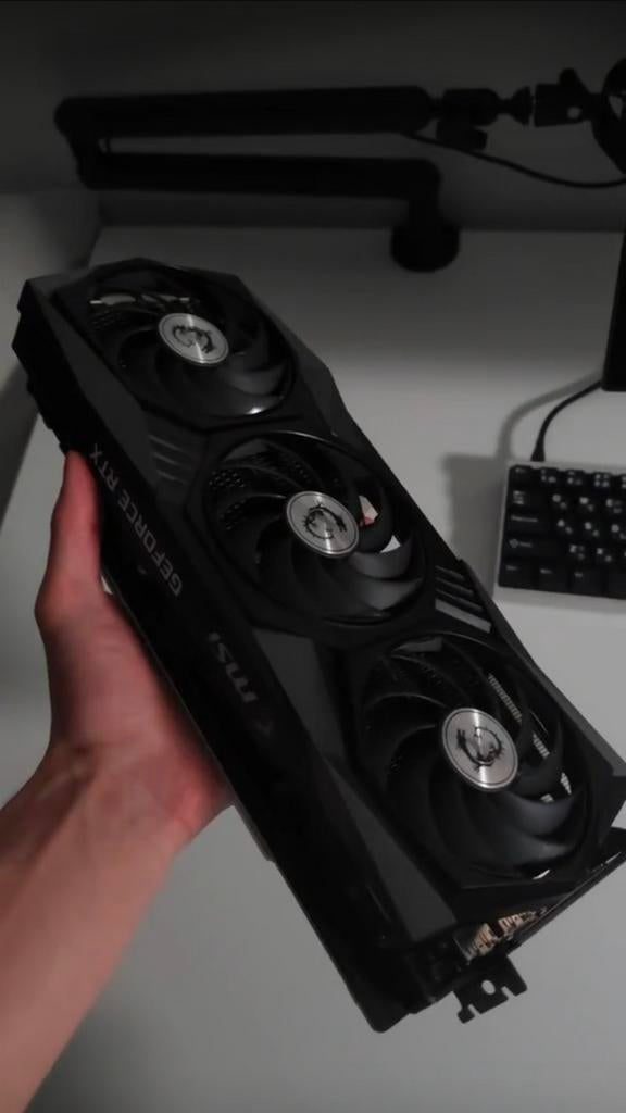 RTX 3080 10GB - Msi Trio Gaming, Computers en Software, Videokaarten, Ophalen, AMD, PCI-Express 4, Zo goed als nieuw