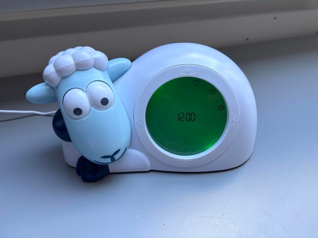 ZaZu Schaap Slaaptrainer Wekker - Kinderwekker, Ophalen of Verzenden, Gebruikt, Digitaal