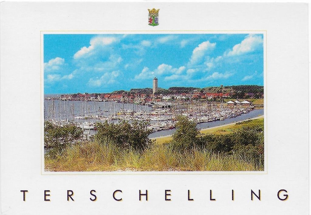 Terschelling Gelopen Ansichtkaart ( B4644 ), Ophalen of Verzenden, Voor 1920, Ongelopen, Waddeneilanden