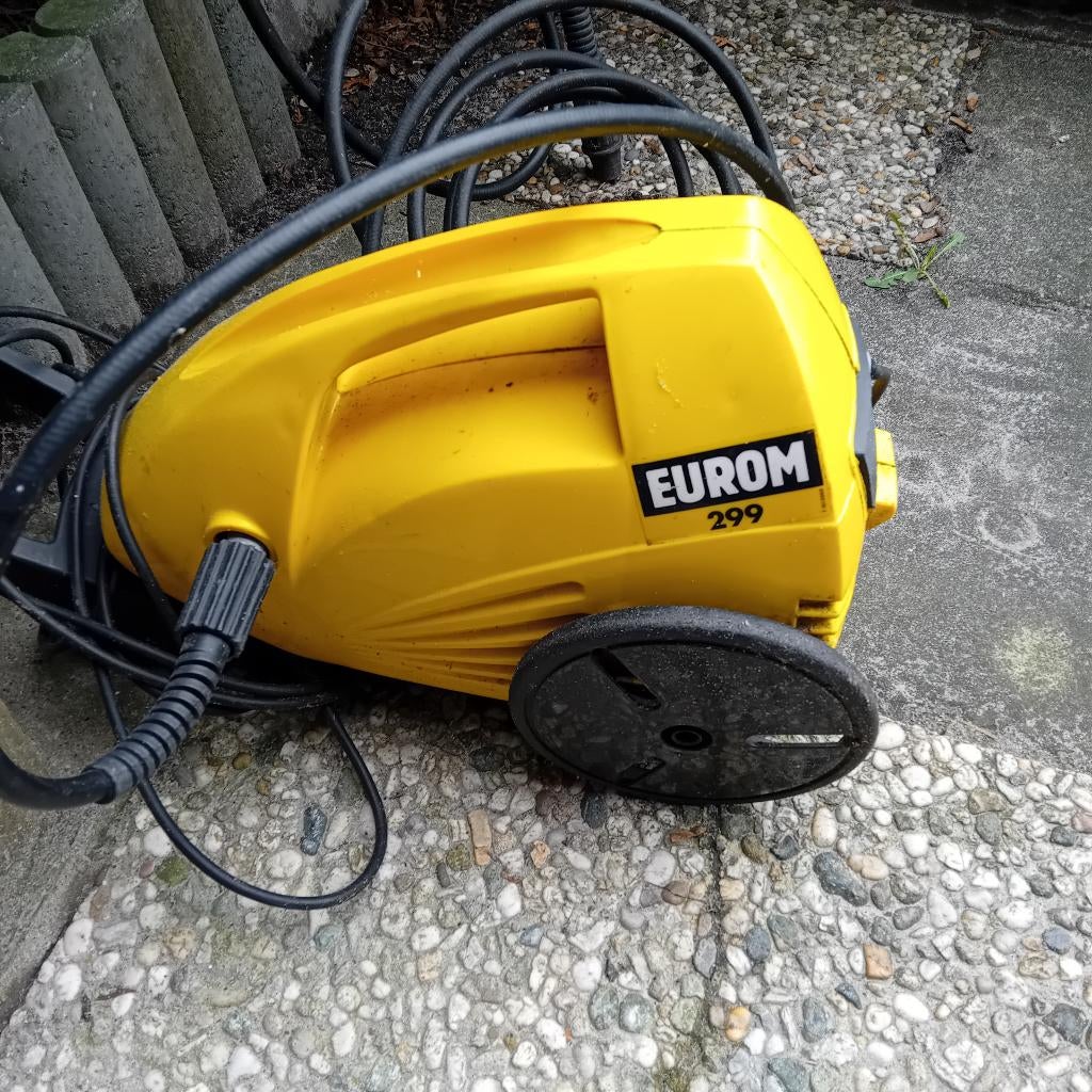 hogedrukreiniger met waterdichte broek, Tuin en Terras, Ophalen, Gebruikt, Elektrisch, Overige merken