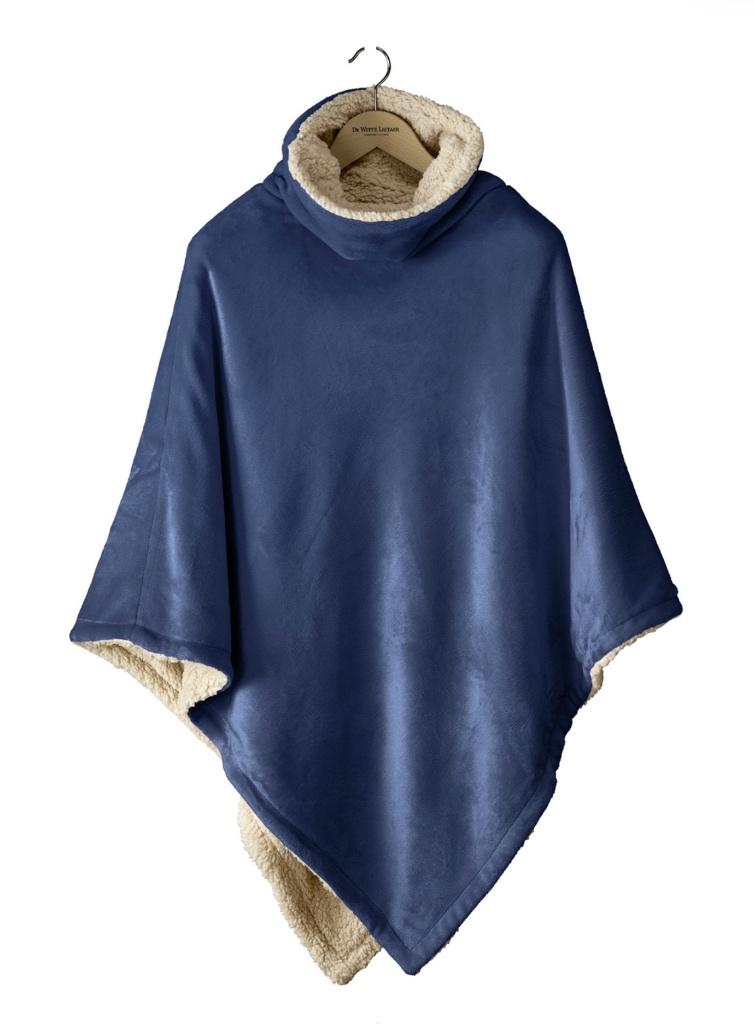 Poncho van De Witte Lietaer, Blauw, Maat 46/48 (XL) of groter, Nieuw, Ophalen of Verzenden