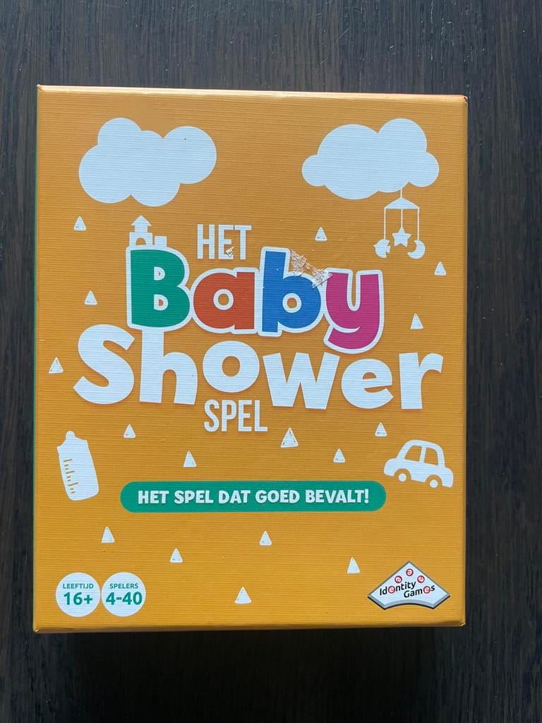 Nieuw in dicht doosje: "Baby Shower" Spel vanaf 16 jaar, Vijf spelers of meer, Ophalen of Verzenden, Nieuw