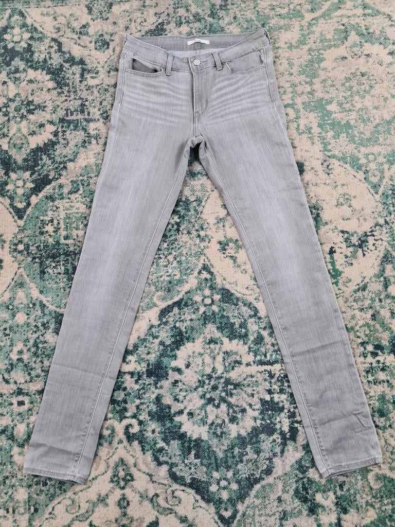 Levi's 711 skinny W29 L32 WMN Tulsi2932 Grijs, Ophalen of Verzenden, Zo goed als nieuw, W28 - W29 (confectie 36), Levi’s